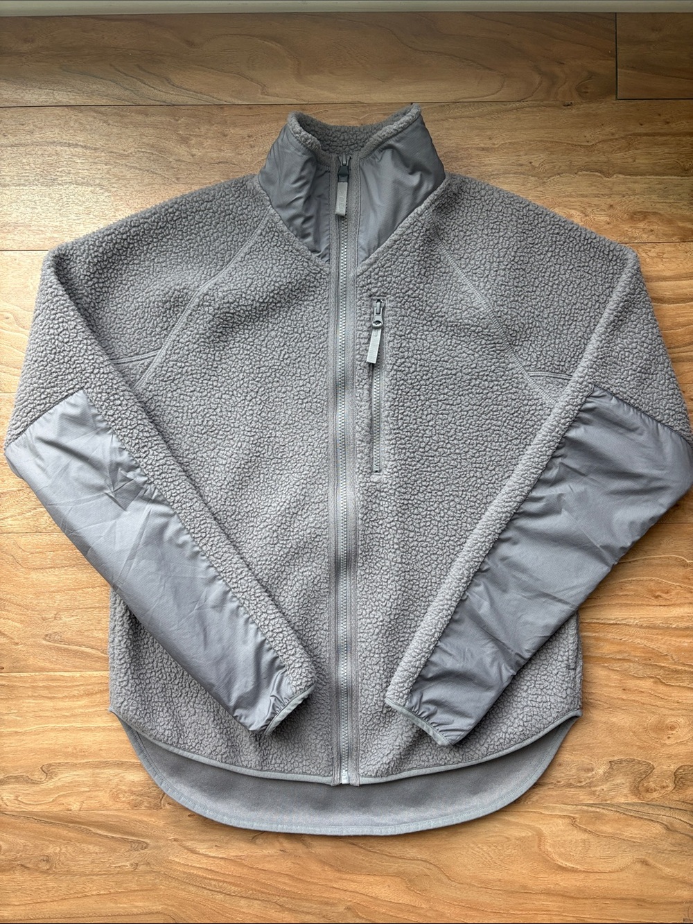 H&M Women's Teddy Fleece Sports Jacket with Zip